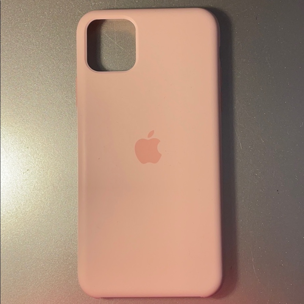 Silicone Pink iPhone 11 Pro Max Case